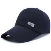 Gorra de Béisbol de Verano para Hombres de Mediana Edad y Mayores, Visera Ancha, Corona Rígida, Gorra de Papá Reflectante, Gorra de Exportación a la Moda