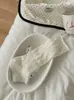 Calcetines de Verano Ultra Delgados Cortos sin Pie para Mujer, Calcetines de Malla Transpirables de Media Caña, Estilo Japonés Versátiles Adelgazantes de Media Caña