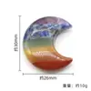 Cristal Natural Amatista Jade Piedra Colorida Gema Natural Empalme Artesanía Colgante Adornos Suministro Transfronterizo