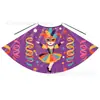 Capas, Máscaras e Capas Estampadas com Cordão para Crianças de Tamanho Pequeno e Médio, Feitas Sob Medida de Fábrica para Carnavais Europeus e Americanos