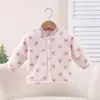 Chaqueta acolchada de algodón para niños, abrigo de algodón para otoño e invierno, ropa interior básica engrosada para bebé, chaqueta acolchada de algodón Clase A para niños pequeños, abrigo de algodón de una sola pieza nuevo