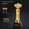 Troféu de Cristal em Resina Feito Sob Medida para Competições de Dança, Prêmios Infantis, Funcionários Destaques, Equipes de Empresa, Competições de Canto e Dança