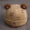 Gorro para Bebé Niño Otoño e Invierno Gorro de Propietario Infantil Otoño Lindo Súper Lindo Gorro de Pirata Sombrero de Piel de Melón de Invierno para Bebé
