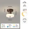 Lámpara de techo para pasillo de viento color crema, lámpara de pared de flor creativa, candelabro de dormitorio junto a la cama, candelabro simple moderno para restaurante