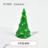 Muñeco de nieve de Papá Noel, crema de bricolaje, pegamento, funda de teléfono, bolsa, accesorios para el cabello hechos a mano, accesorios de resina caseros