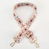 Nueva correa de hombro estampada a color accesorios para bolso de mujer correa larga cruzada ajustable para hombro correa de repuesto para equipaje