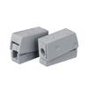 Conector de Cable Zhengwei Spl-222 Cable Blando y Duro Terminal Rápido Universal Bloque de Terminales Dos en Dos Salidas Tipo Enchufe