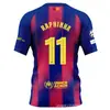 2526 Camiseta de Fútbol Local Barcelona Número 10 Yamal Lewandowski Pedro Versión Fan Número Impreso Al por Mayor