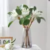 Flores Artificiales, Flores Imperiales, Flores de Princesa, Flores Falsas, Rosas Estilo Europeo para Decoración del Hogar Sala de Estar, Arreglos de Piso para Bodas, Venta al por Mayor Transfronteriza