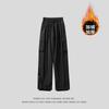 Pantalones de Esquí Impermeables y Repelentes al Agua, Pantalones de Esquí Nuevos de Invierno con Forro Polar y Bolsillos Cargo Engrosados, Pantalones para Deportes al Aire Libre y Senderismo