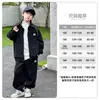 2025 Novo Conjunto de Veludo Tricotado Outono e Inverno para Meninos Panda Yuan Yuan Jaqueta Sudadoreira e Calça Conjunto de Duas Peças para Crianças