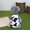 Ropa para Perros Ropa para Mascotas para Perros Pequeños y Gatos, Adecuada para Otoño e Invierno, Chaqueta Cálida de Polar para Cachorros Pequeños, Engrosada para Calidez