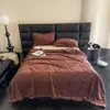 Comércio Exterior Novo Tafetá Cor Sólida Jacquard Manta Multifuncional Jacquard Borboleta Manta Fabricante