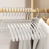 Novo Cabide de Roupa de Luxo Leve para Uso Doméstico, Cabide de Roupa Sem Costura com Ângulo Anti-Ombro, Cabide Antiderrapante para Uso Diário em Casa