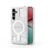 Adecuado para Fundas de Teléfono Móvil Serie Samsung Magnético Anti-Caída S25 Funda Protectora para Teléfono Móvil J-16 Funda Transparente Anti-Caída para Teléfono Móvil