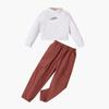 Ropa para niños Baoxi estilo europeo y americano para niñas otoño e invierno suéter de manga larga camiseta de tirantes pantalones de estilo moderno ropa deportiva Traje para niños