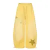 Magic Bear 2026 Novas Calças Esportivas Retro Americanas Retas Largas Calças de Moletom Dança de Rua Hip-Hop Calças Curvas Calças de Pernas Largas