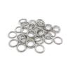 100 Anillos Tóricos en Varios Tamaños, Anillos Cerrados, Anillos Sencillos, Anillos de Hierro, Anillos C, Anillos de Conexión, Anillos Simples, Accesorios para Joyería DIY