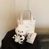 Bolsa Saco Estampada de Bolinhas para Mulheres 2026 Nova Moda Bolsa de Ombro Transversal Bolsa de Mão Bolsa de Mão Casual para o Dia a Dia