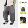 Pantalones Deportivos de Niño Dudu Otoño Pantalones Infantiles Pantalones Casuales para Niña Pantalones Largos para Bebé Moda Exterior Infantil