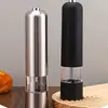 Molino Eléctrico de Pimienta Personalizado para Uso en Cocina Doméstica, Molino de Pimienta para Granos de Pimienta, Semillas de Sésamo y Sal Marina