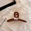 Presilha de Garra Extra Grande 13cm Preta Fosca Presilha Tubarão Presilha de Cabelo de Alta Qualidade para Mulheres Nuca Novo Estilo 2026 Acessório de Cabelo