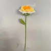 Ramo de Ganchillo con Rosas Puntiagudas Tejidas Hecho a Mano Regalo del Día de San Valentín Chino Flor Artificial de Ganchillo Flor de Lana