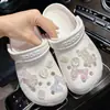 Desenho Animado Cor Mágica Sapatos de Caverna Altos Acessórios Flor de Sapato fivela Decorativa Acessórios Fivela de Sapato diy Urso de Cor Mágica Coelho Fivela de Sapato