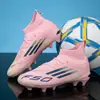 Zapatos de Fútbol para Estudiantes Hombres y Mujeres Transfronterizos, Tacos Tf para Hombres para Entrenamiento, Zapatos de Entrenamiento Transpirables Profesionales de Competición con Tacos Largos Fg para Adultos