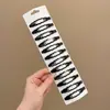 Pinza Bb Negra Esmerilada de Gama Alta para Niños y Niñas, Flequillo Lateral, Frente y Parte Posterior de la Cabeza, Adorno Sencillo para la Cabeza