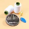 Set de Agujas de Coser y Hilo para el Hogar, Caja de Agujas de Coser y Hilo, Hilo de Coser, Hilo de Coser Hecho a Mano, Hilo Negro, Hilo Blanco