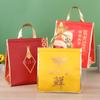 Bolsa de aislamiento para llevar no tejida creativa Phnom Penh, bolsa de hielo refrigerada tridimensional portátil, bolsa de almuerzo de papel de aluminio engrosado, venta al por mayor