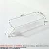 Bacia para banho de caranguejo eremita estilo japonês, bacia de água salgada, bacia de água doce, acrílico transparente, fácil de limpar, anti-afogamento, escada de escalada impressa em 3D