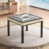 Máquina de Mahjong com Asas Giratórias, Design de Peças sem Empurrar, Baixo Ruído, Tamanho Grande, Totalmente Automática, Mesa de Mahjong para Uso Doméstico