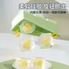 Forma de Gelo de Silicone para Uso Doméstico, Bandeja de Gelo de Silicone de Grau Alimentício para Whisky, Cubos de Gelo Quadrados Grandes, Bandeja de Gelo de Congelamento Rápido