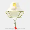 Sombrero Abanico Chal Hombres Mujeres Verano Protección Solar Sombrero Parasol Ala Ancha Malla Transpirable Sombrero de Sol Sombrero Infantil Abanico