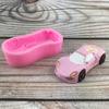 Carro esportivo carro silicone molde bolo de chocolate faça você mesmo sorvete carro assando virar açúcar decoração bolo ferramentas