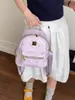 Mochila Modelo Nuevo Transfronteriza 2026 para Estudiantes Universitarias, Mochila Impresa de Gran Capacidad para Viajes y Uso Diario, para Clases y Trayectos