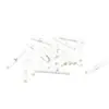 Tubo de papelão kraft branco universal, tubo de papel, embalagem de chá, lata de papel selada, personalizável com logotipo, tubo de papel kraft