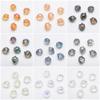 13*16mm Agujero Horizontal Cristal de Fresa Vidrio Cuentas Sueltas DIY Hecho a Mano Accesorios para el Cabello Pulsera Aretes Accesorios Ropa