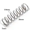 Mola de Compressão de Aço de Mola de Precisão 0,5-4mm Mola de Compressão para Equipamentos Mecânicos e Instrumentos Resistente a Choque e Fadiga Mola Cônica