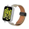Correa de Reloj Adecuada para Redmi Watch 5Lite con Hebilla Magnética, Banda de Cuero Texturizado, Correa para Reloj Redmi 5Active