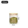 Pote de Vidro Selado Transfronteiriço Pote de Vidro Borossilicato para Chá Pote de Armazenamento de Frutas Secas Cereal Doce Pote de Vidro com Tampa
