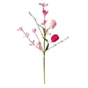 Flor Artificial Nueva Tulipán Día de San Valentín Amor Fresa Inserto Día de la Madre Tulipán Artificial Transfronterizo Amazon