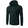 Comercio Exterior Amazon Cárdigan Suéter de Color Sólido Sudadera con Forro Polar Top Deportivo Otoño e Invierno Hombres y Mujeres Camisa con Cremallera
