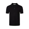 Camisa Polo de Manga Corta a la Moda y Sencilla Estilo Japonés Perezoso para Hombre, Marca de Tendencia, Camiseta de Media Manga de Verano, Estilo Universitario, Corte Holgado