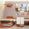 Lançamento de Novo ProdutoConjunto de Mobília para Quarto Padrão de Hotel Laranja 3.0 com Material de Painel Artificial de Grau E1 como Opção Padrão