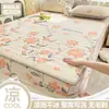Juego de tres piezas de funda de colchón de látex de seda refrigerante engrosada personalizada, protector de colchón Simmons de seda helada, tapete refrigerante de látex para aire acondicionado