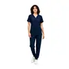 Ebay Uniformes de Trabalho para Equipe Médica, Uniformes de Enfermagem, Uniformes de Enfermagem para Casas de Repouso, Scrubs de Caimento Solto para Mulheres para Comércio Exterior Europeu e Americano