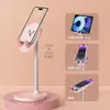 Suporte de Mesa para Celular Gatinho Fofo com Altura Ajustável e Suporte Retrátil para Tablet, Design Cartoon para Assistir Séries